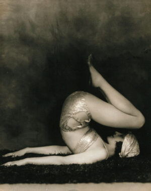 Vintage Contortionist, Photograph, vintage photography, contortionist, circus, acrobat, performer, black and white, artistic, body movement, retro, figure